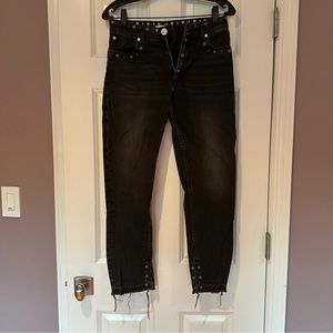 Sandro Paris black straight leg jeans